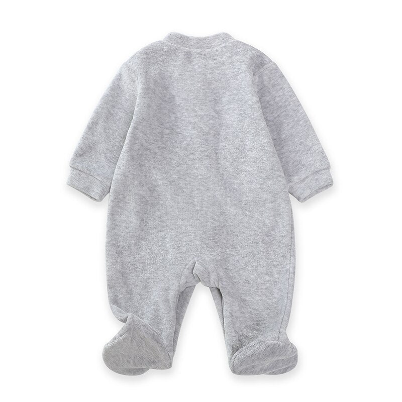 Infant Newborn Baby Cute Clothes Sets Girls Boys Winter Warm Harem Pants Waffle Ribbed Solid Unisex Bodysuits+Elastic Pants